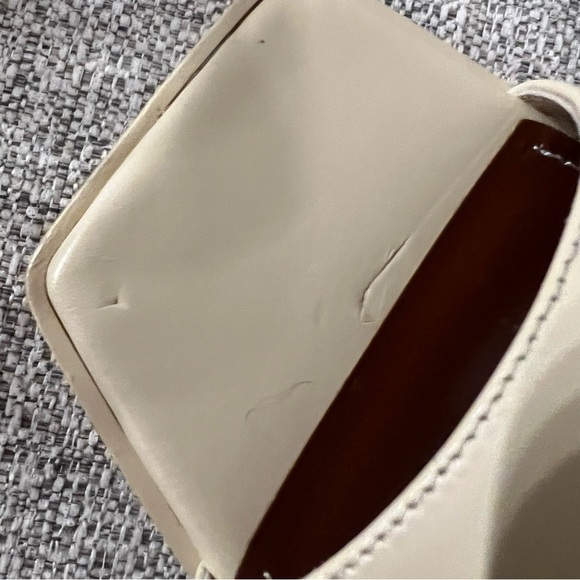 Zimmermann Farrow Sandals 75mm Cream Chunky Leather Heels Size 39 - Picture 16 of 16